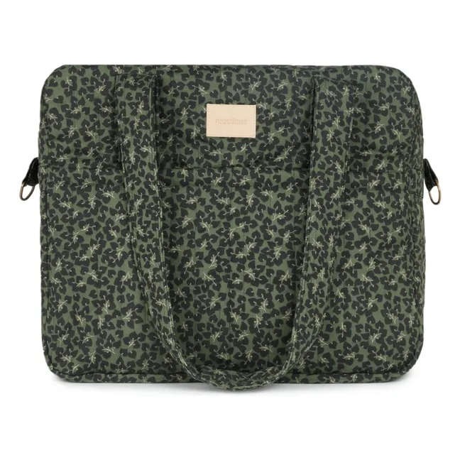 Wasserdichte Wickeltasche Hyde Park Forest Yumiko | Grün