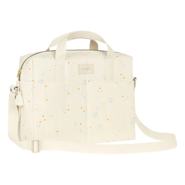 Sac à langer imperméable Gala Opéra Orange Cherries | Beige