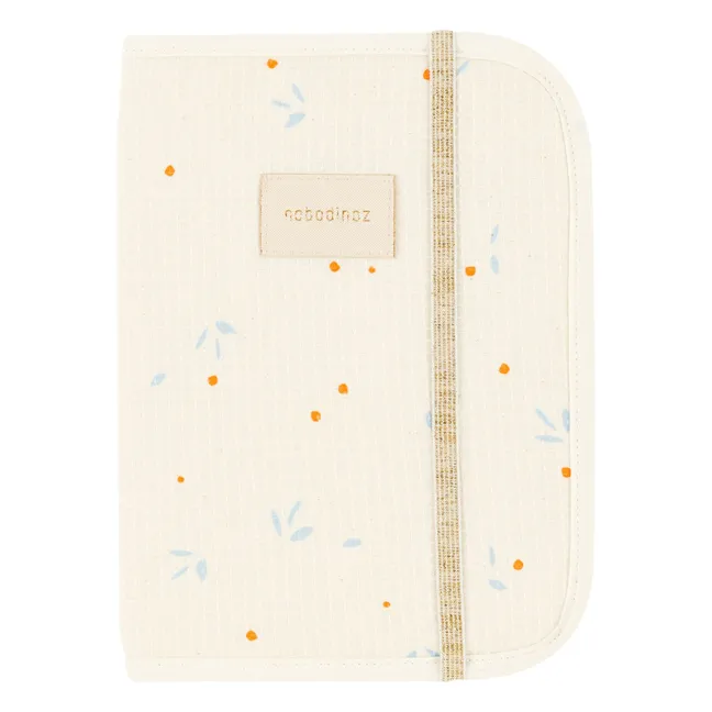 Protège carnet de santé Opéra Orange Cherries | Beige