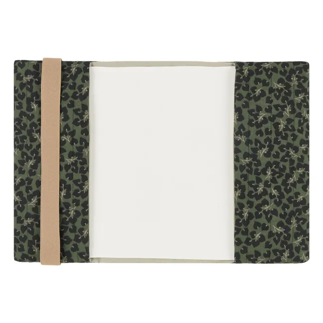 Protège carnet de santé Hyde Park Forest Yumiko | Vert