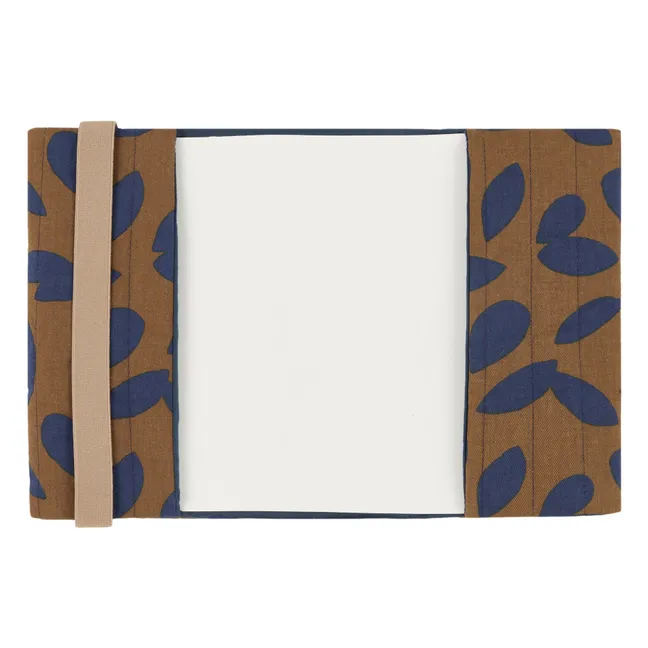 Protège carnet de santé Hyde Park Blue Leaves | Bleu