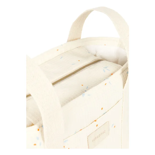 Kinderwagen-Organizer Opera Orange Cherries | Beige