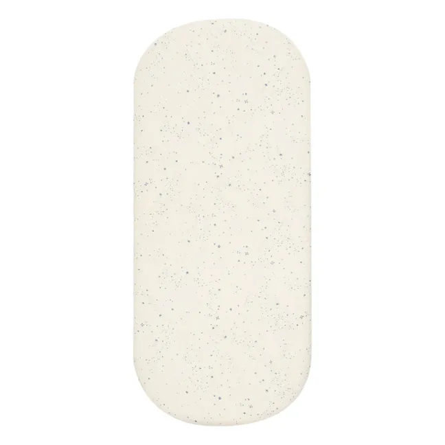 Drap-housse pour berceau Wabi Sabi Milky Way | Bleu