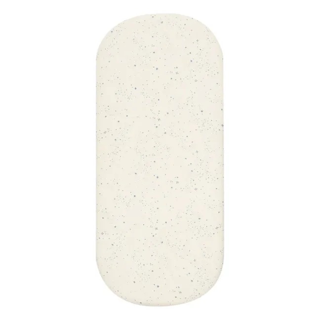 Drap-housse pour berceau Wabi Sabi Milky Way | Bleu