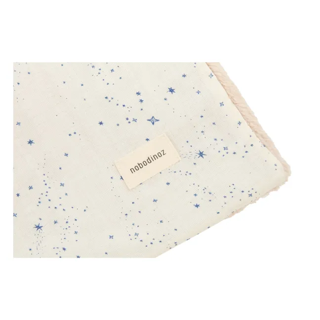 Wabi Sabi Milky Way winter blanket | Blue