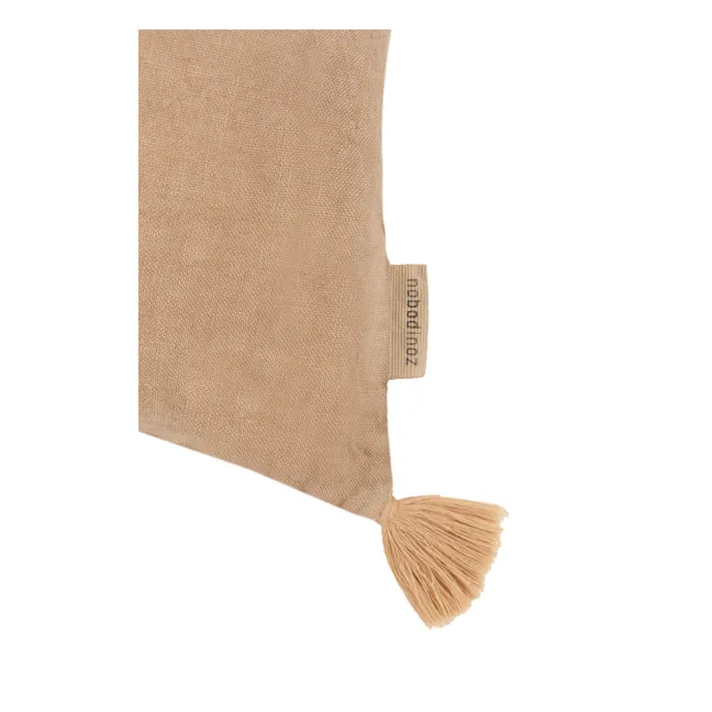 Tassel cushion - Lin Français | Sesame