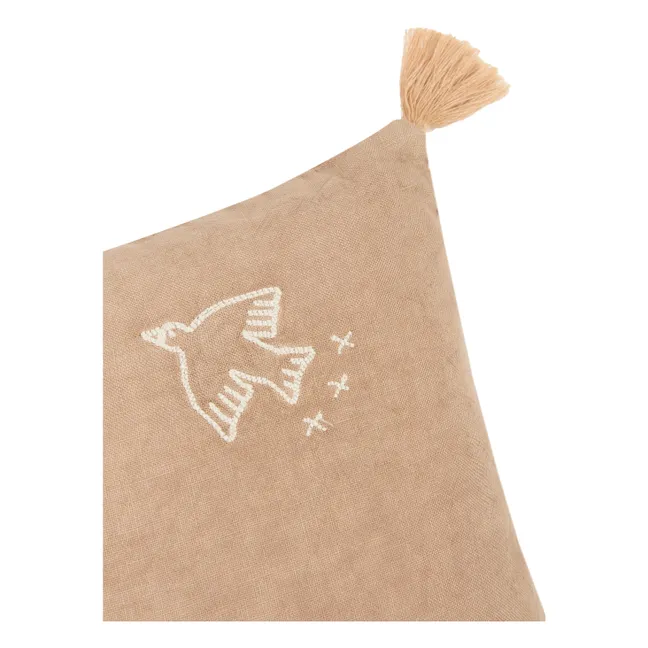 Tassel cushion - Lin Français | Sesame