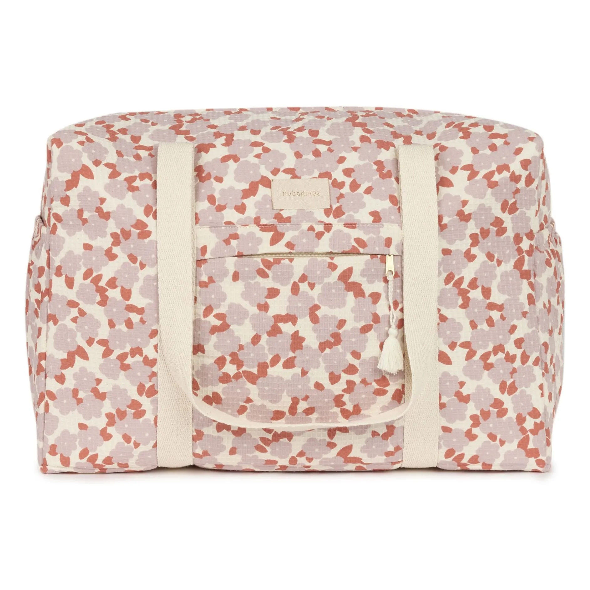 Nobodinoz Mauve Waterproof Diaper Bag Opera Sakura
