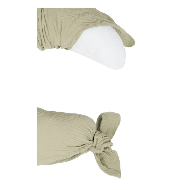 Wabi Sabi maternity cushion | Matcha green