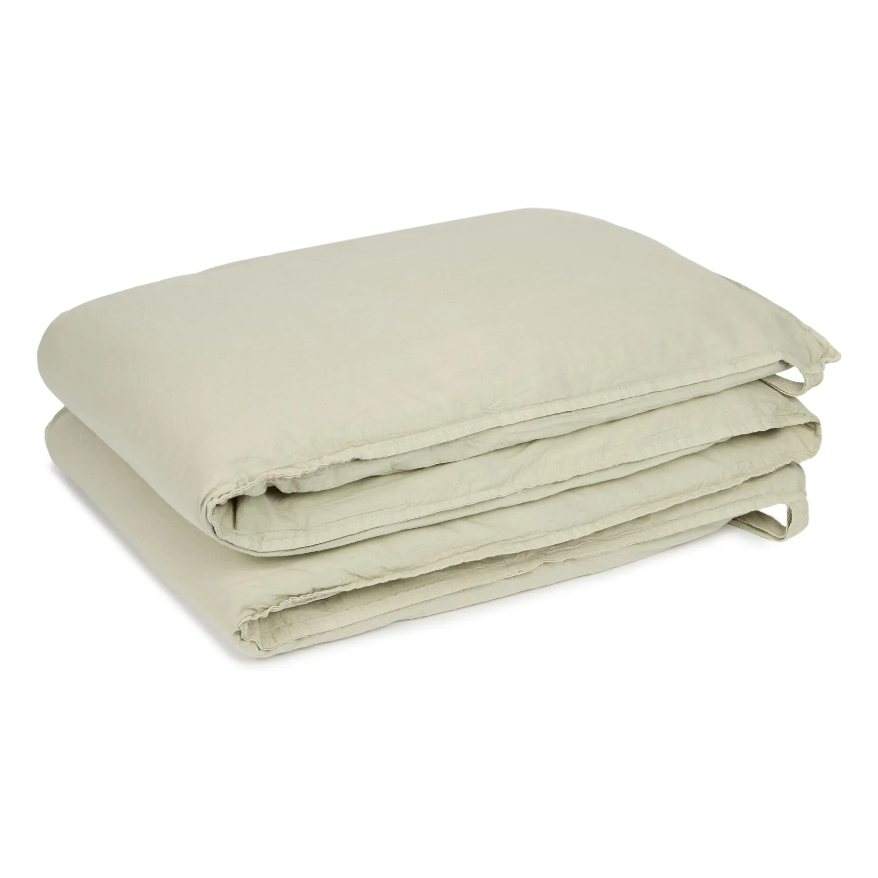 Nobodinoz Matcha Green Wabi-Sabi Bumper Pad