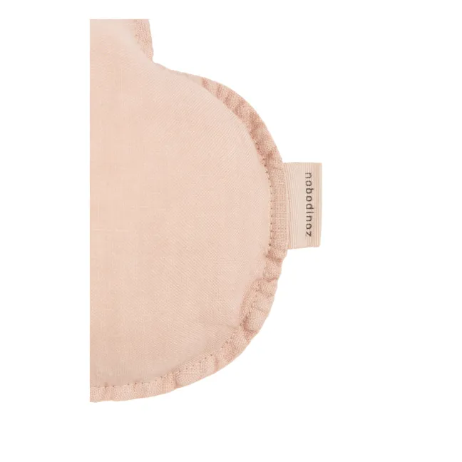 Coussin Nuage - Lin Français | Rose poudré