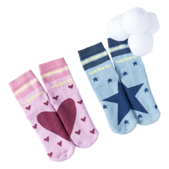 Star socks | Blue
