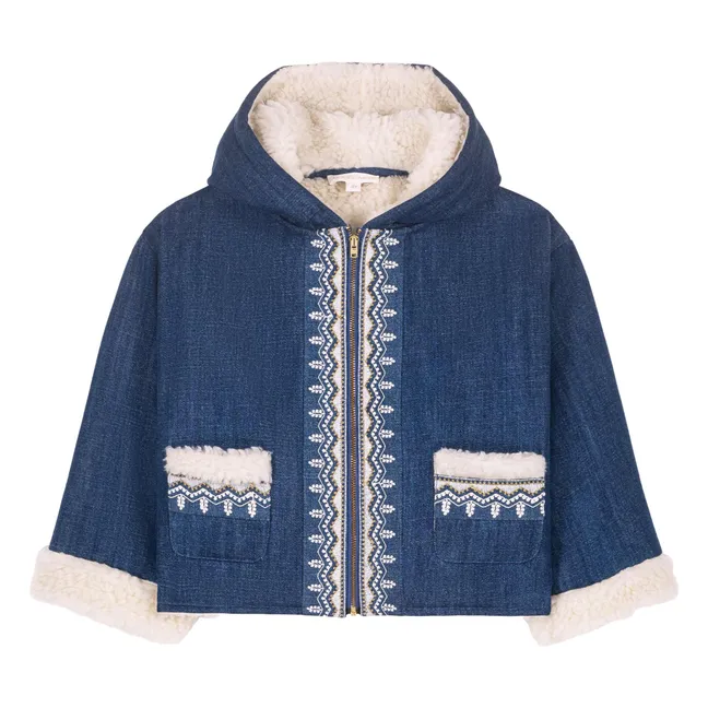 Melvette Jean coat | Blue