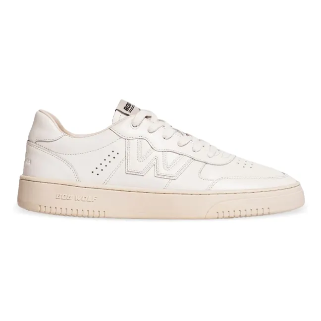 Legacy Leather Sneakers | White