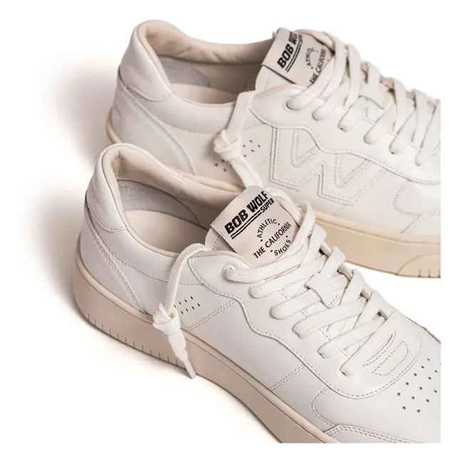 Legacy Leather Sneakers | White