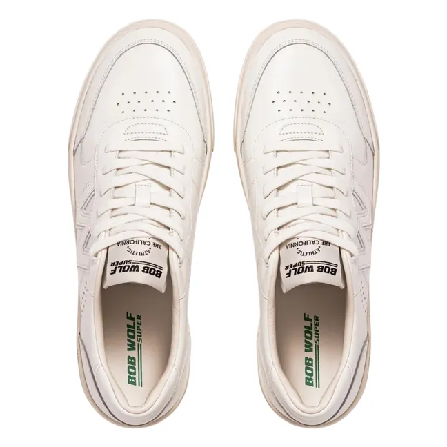 Legacy Leather Sneakers | White