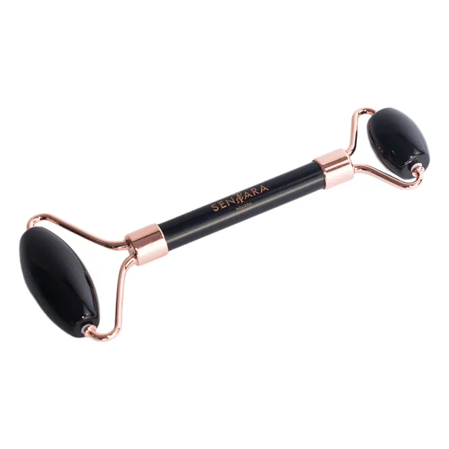 Rodillo facial de vidrio volcánico