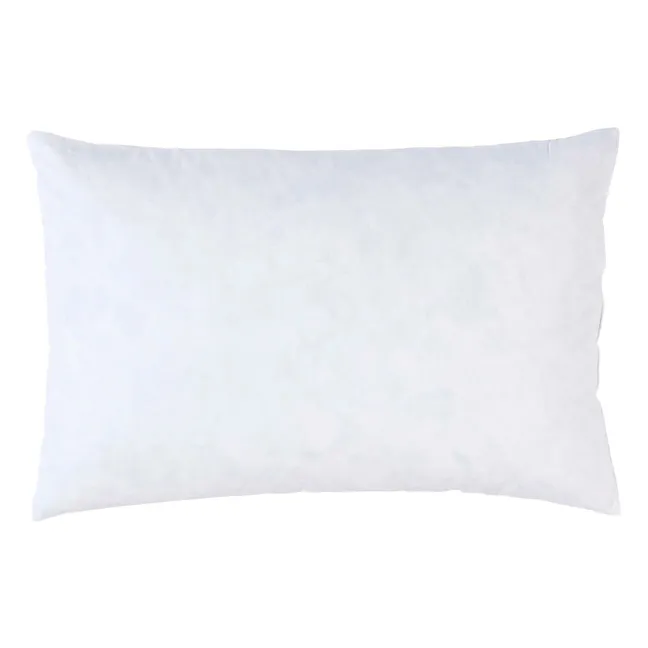 Interno con cuscino in piuma | Bianco