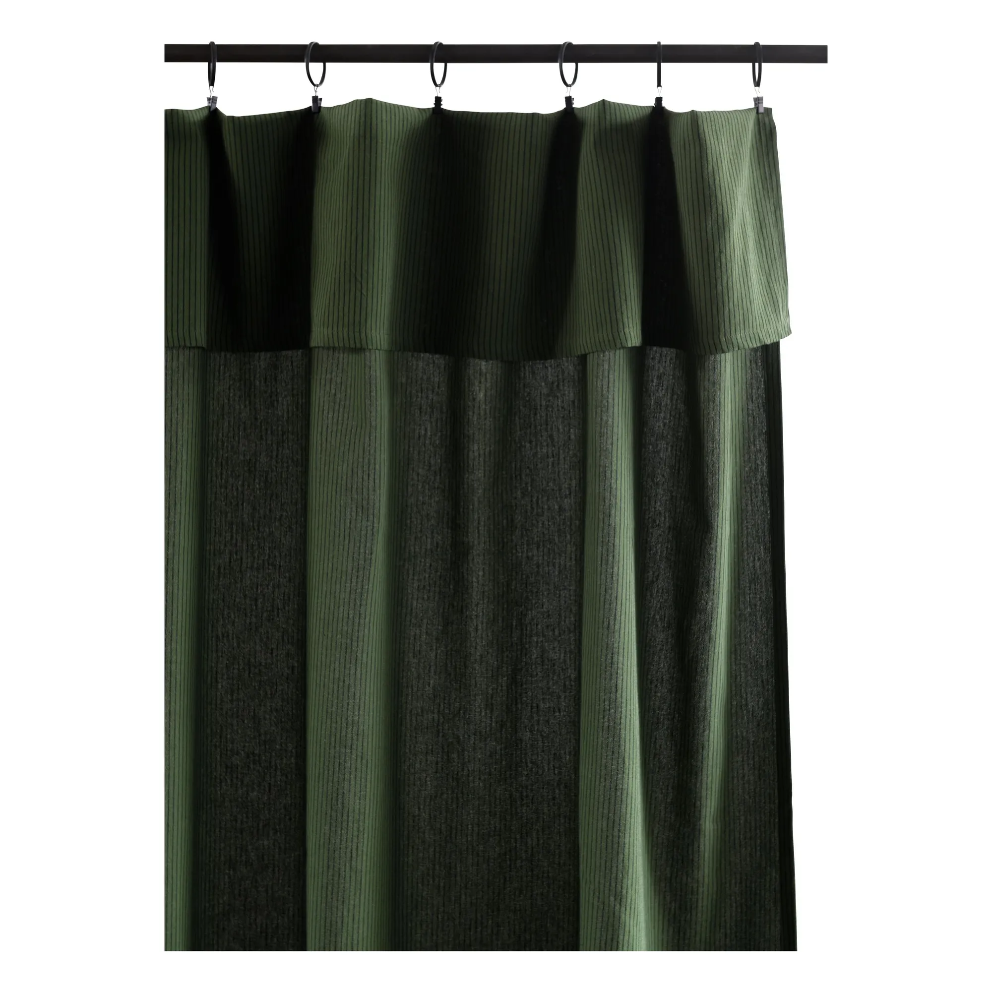 La Cerise Sur Le Gâteau Moss Green Léonie Curtain