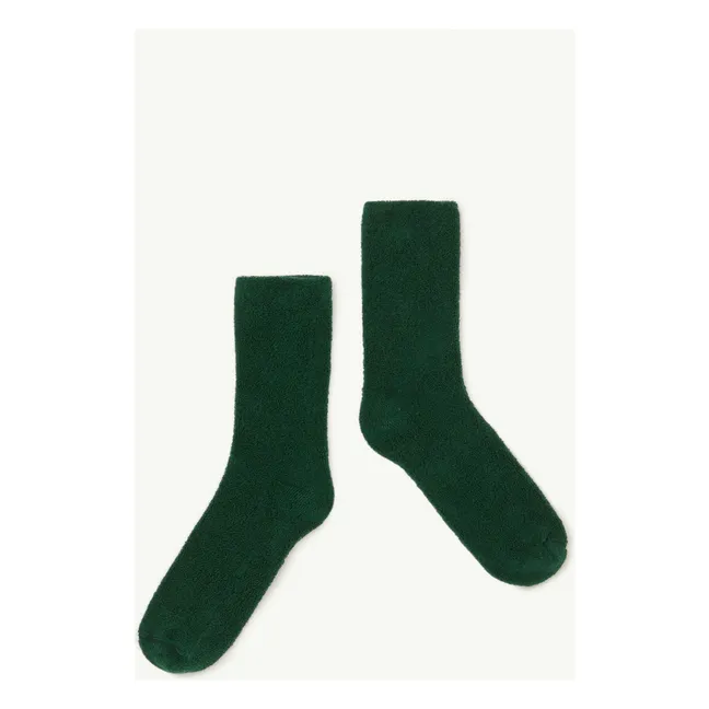 Chaussettes Logo Coton Bio | Vert