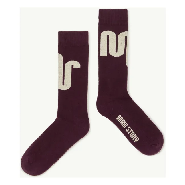 Chaussettes Coton Bio | Bordeaux