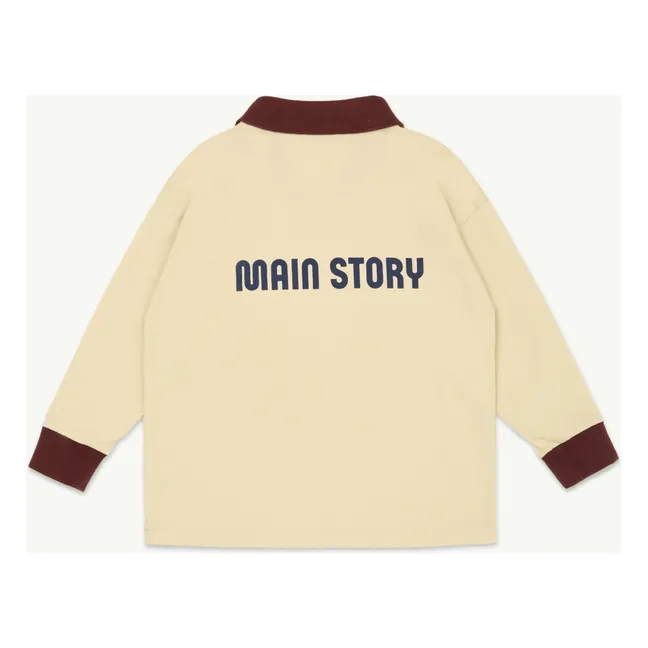 T-shirt Athletic Coton Bio | Beige