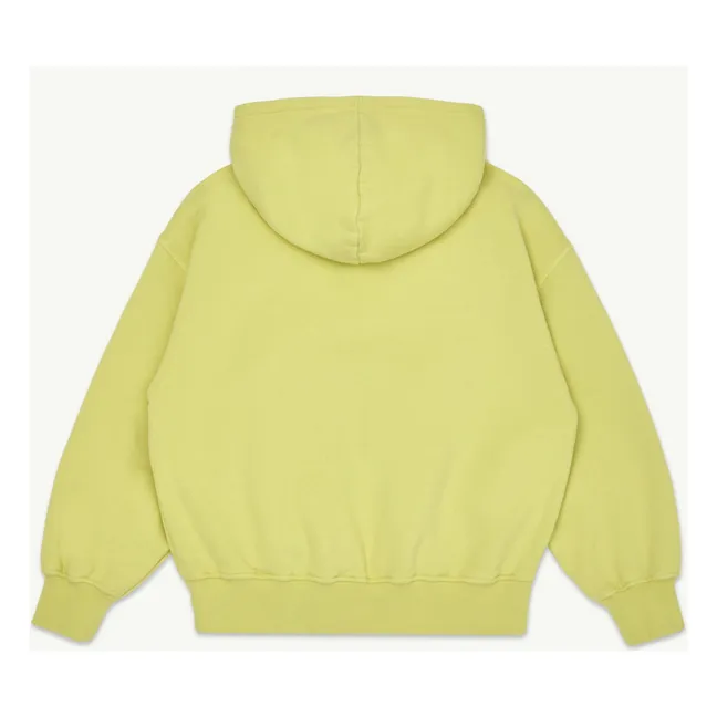Sweat à Capuche Coton Bio | Jaune