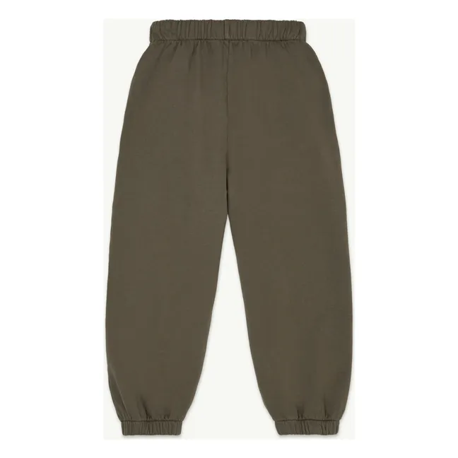 Jogger Balloon Logo Coton Bio | Marron