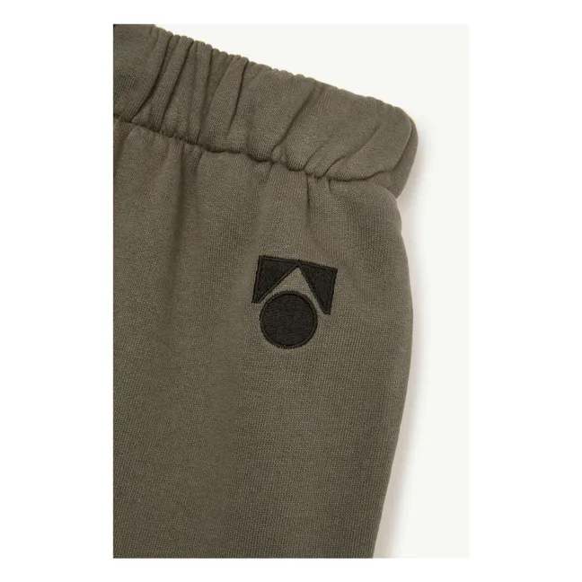 Jogger Balloon Logo Coton Bio | Marron