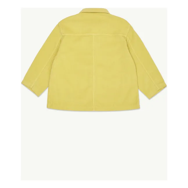 Surchemise Velours Côtelé Coton Bio | Jaune