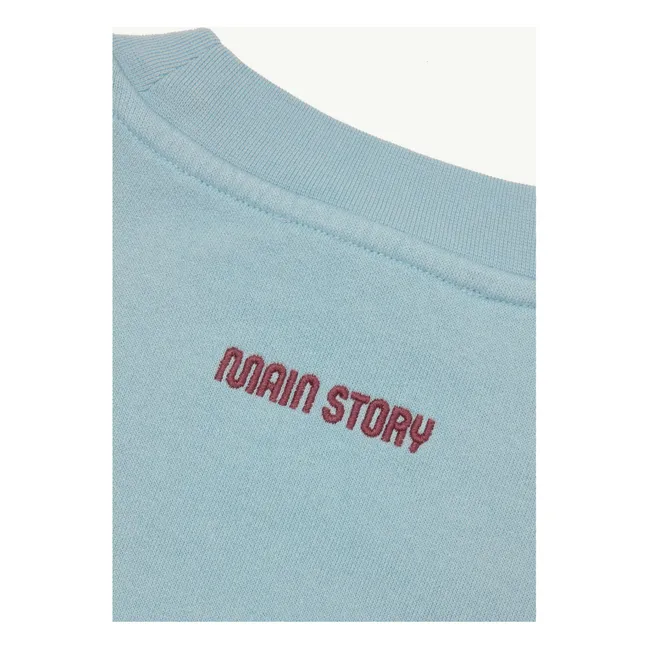 Sweat Bubble Coton Bio | Bleu Clair