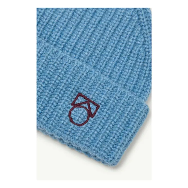 Bonnet Logo Laine | Bleu