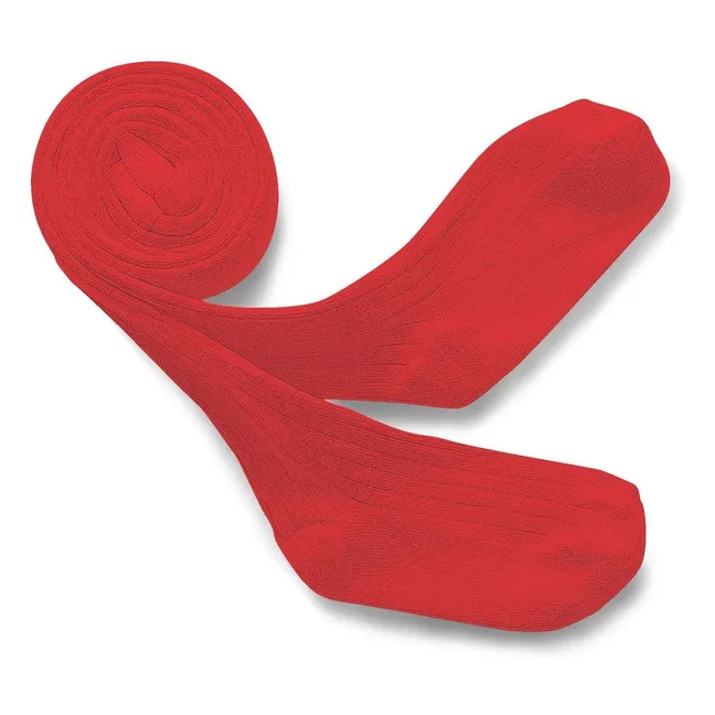 Collants Louise | Rouge