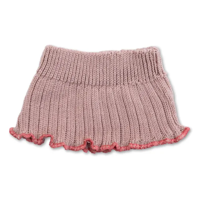 Neck Cover Virginie Merino Wool | Dusty Pink
