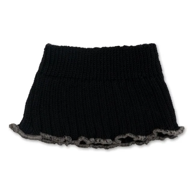 Cubrecuello Virginie Lana Merino | Negro