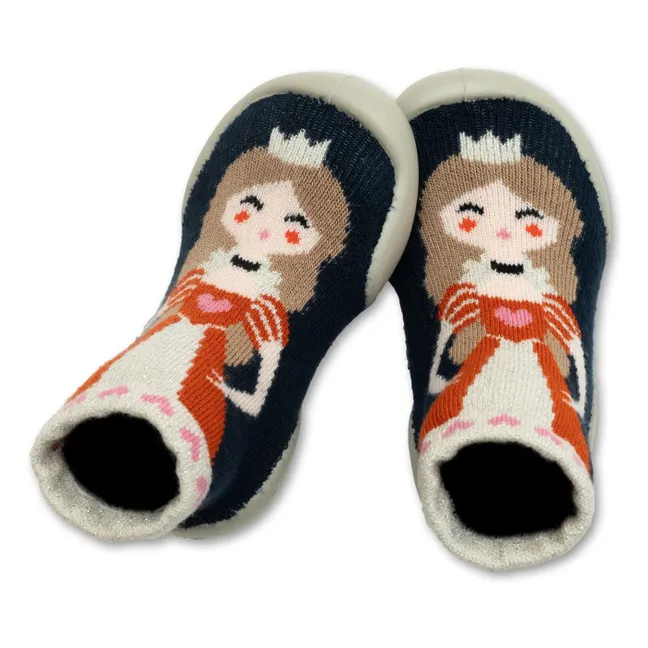 Chaussons Marianne | Bleu nuit