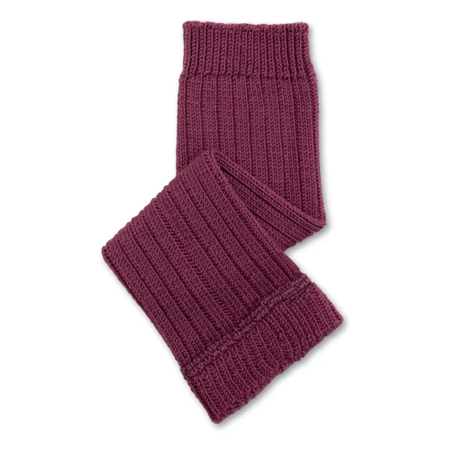 Hélène Merino wool gaiters | Pink