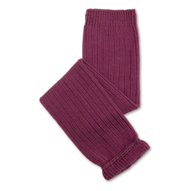 Hélène Merino wool gaiters | Pink