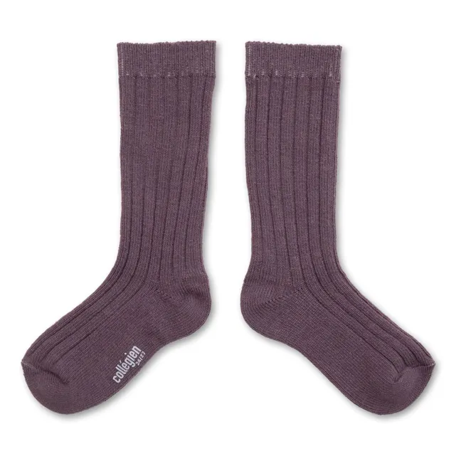 Chaussettes Chamois Cachemire et Laine Mérinos | Violet