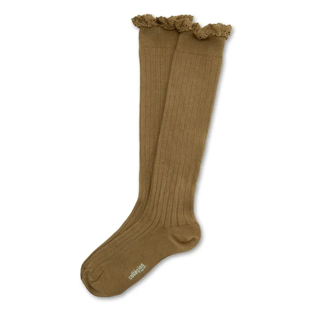 Chaussettes Joséphine | Marron