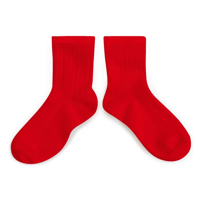 Chaussettes La Mini | Rouge