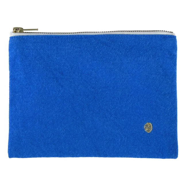 Iona clutch bag | Electric blue