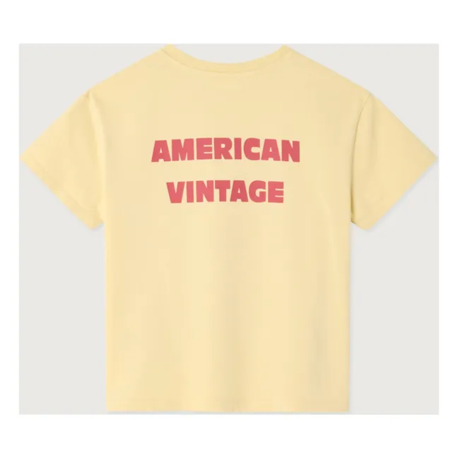 Fizvalley Have A Breaky T-shirt | Pale yellow