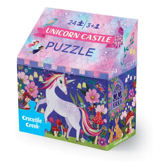 Unicorn Castle Puzzle - 24 pieces