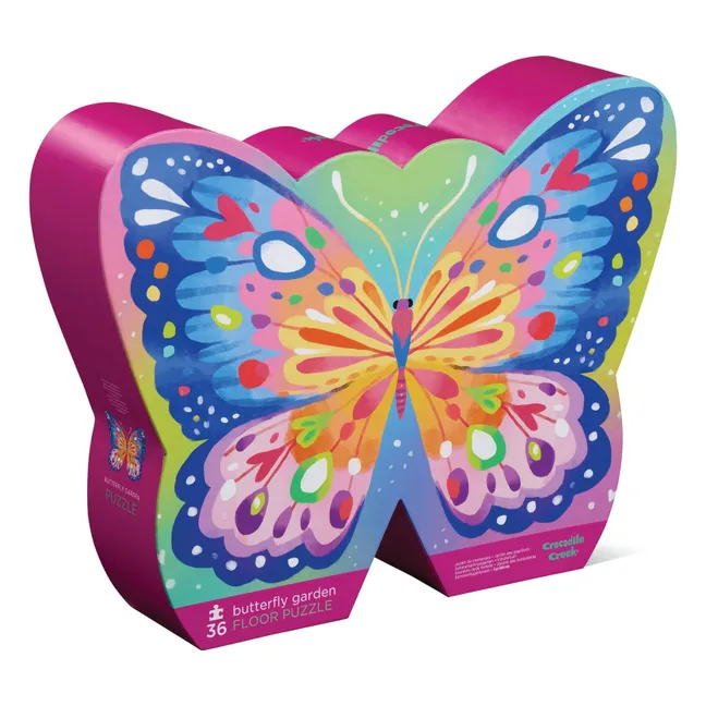 Puzzle di farfalle da giardino - 36 pezzi