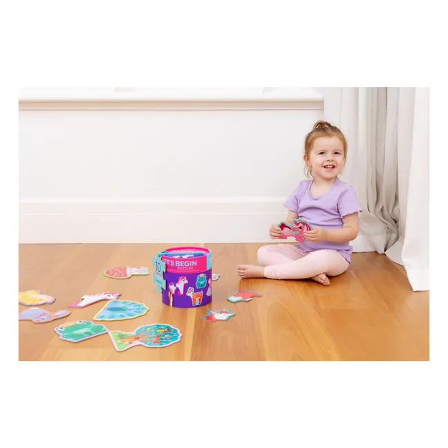 Let's Begin Unicorns Puzzle - 11er Packung