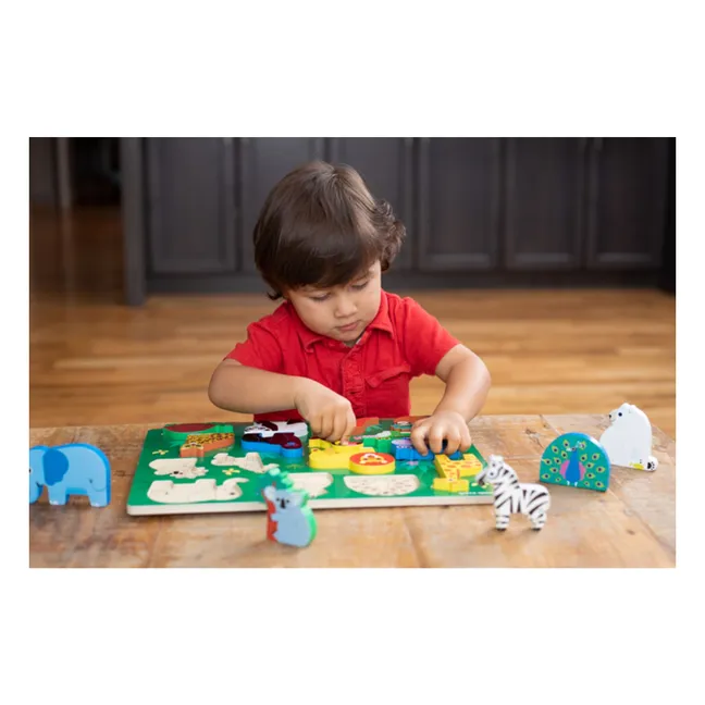 Puzzle della giungla Let's Begin - Scatola da 10