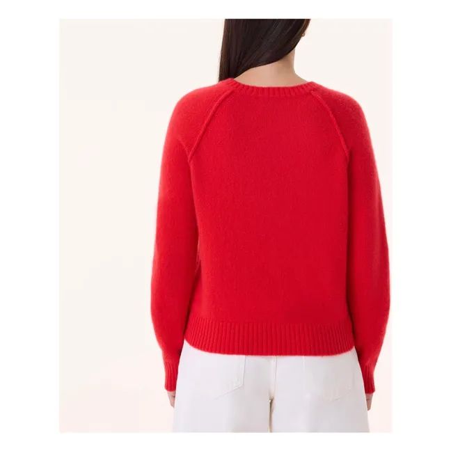 Pull Nimbus Cachemire | Rouge cerise