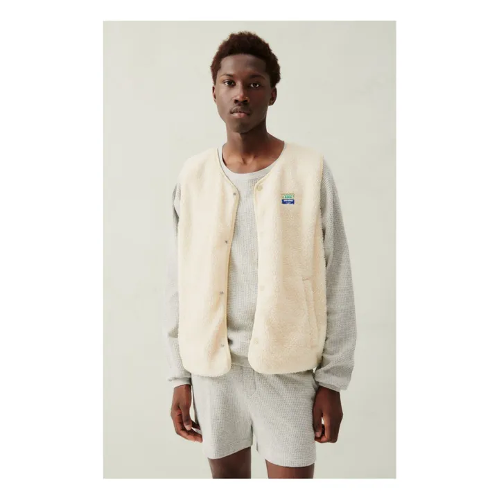 Veste Sans Manches Hoktown | Ecru- Image produit n°1