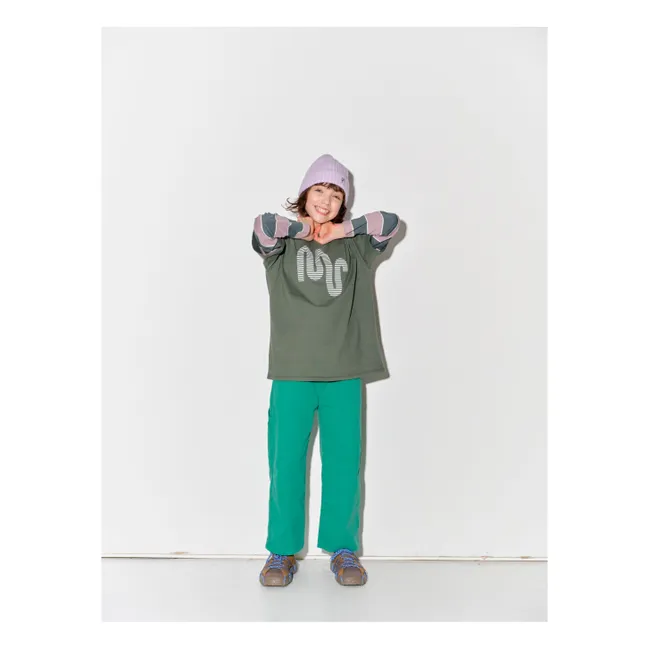 Bonnet Logo Laine | 	Lilas